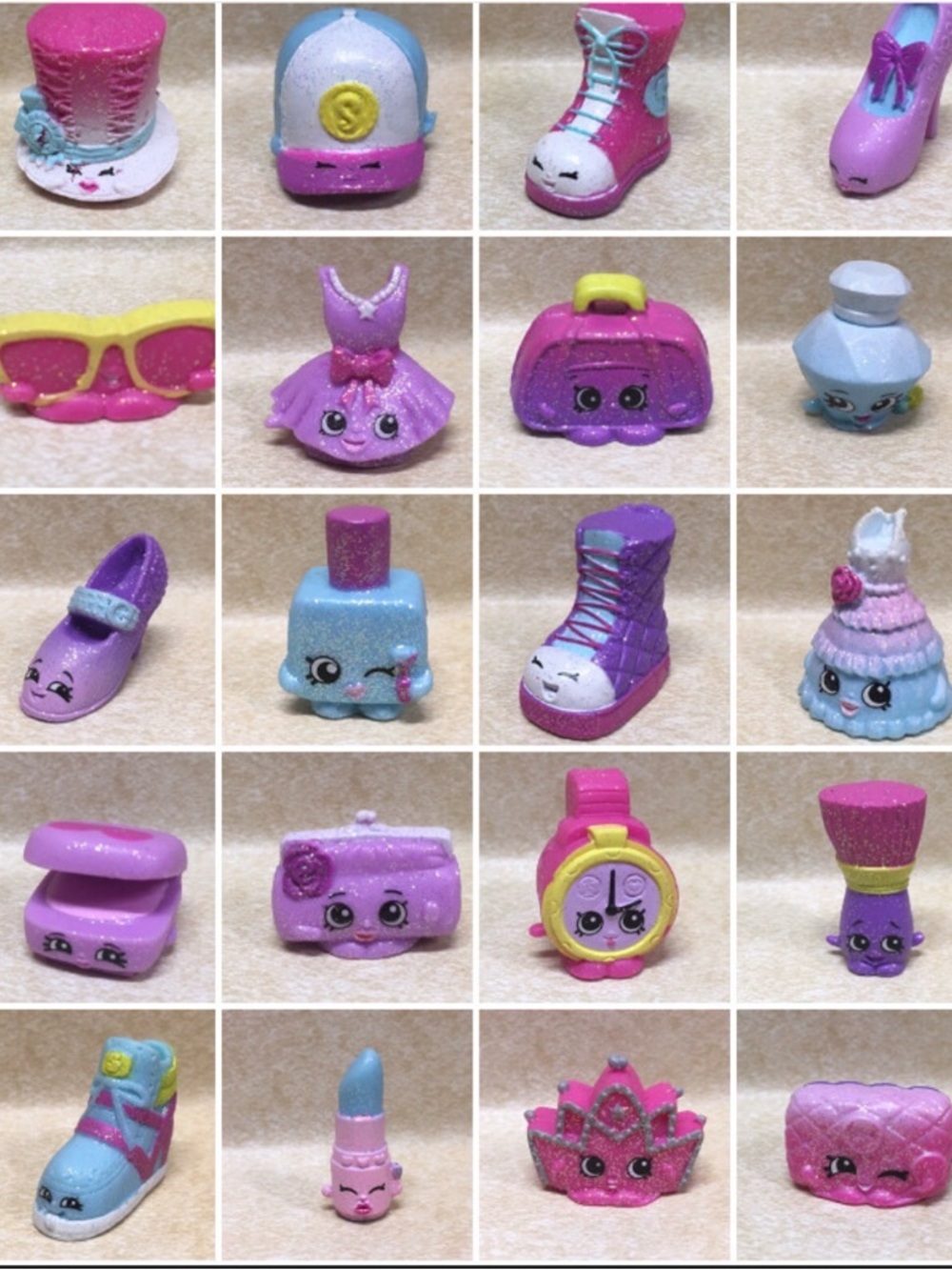 Shopkins Glamour Squad Glitter set